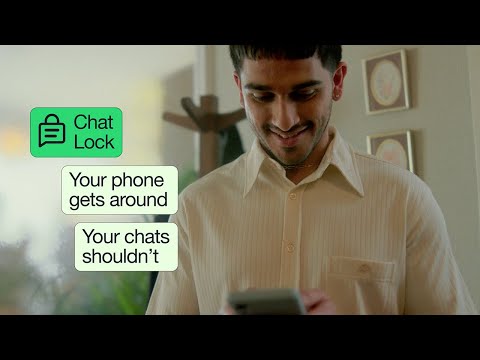 Introducing Chat Lock on WhatsApp