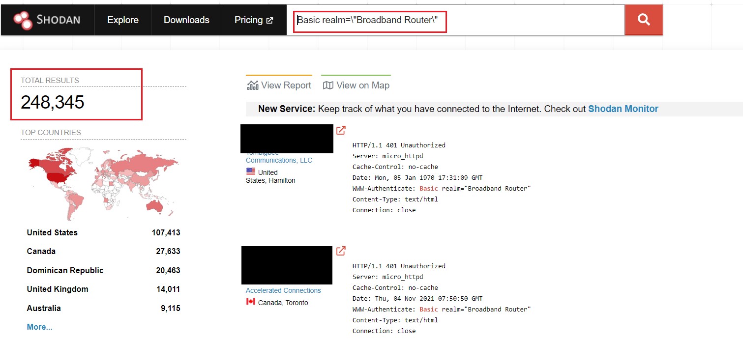 BotenaGo in Shodan